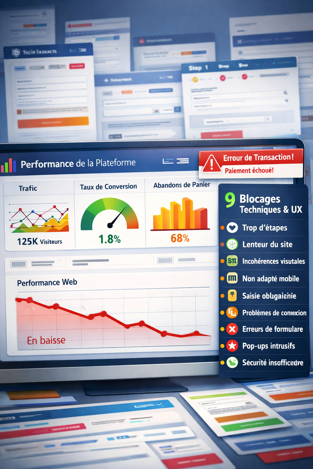 9 blocages techniques et UX qui cassent la monétisation